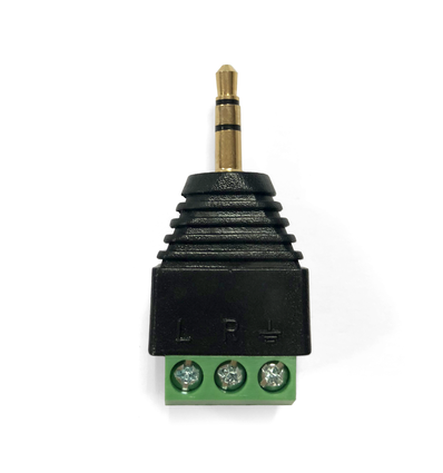 3,5 mm Stereo Stikforbinder med Terminal - Audio/Video