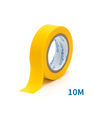 Gul PVC Elektrisk Tape 0,13mm x 17mm x 10m