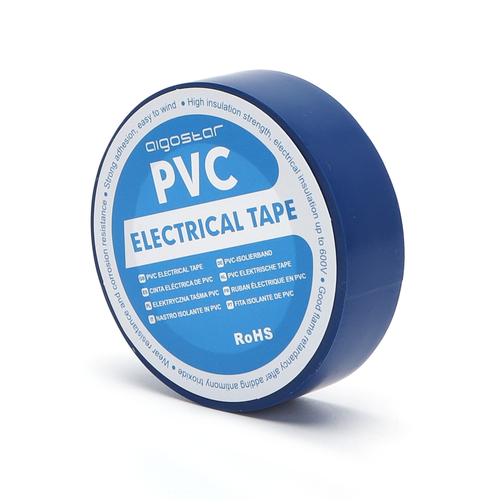 PVC Elektrikertape Blå - 0,13mm x 17mm x 15m