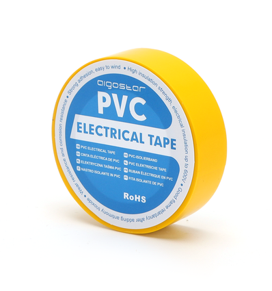 PVC Elektrikertape 0,13mm x 17mm x 15m - Gul