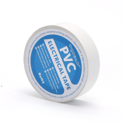 PVC Elektrikertape 0.13mm x 17mm x 15m - Hvid