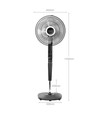 Hansa ventilator, sort