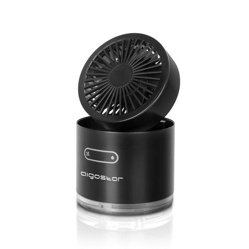 Mini Mist Ventilator 300ml - Black