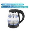 Outlet: Adam Elektrisk Kedel 1.7L - Glas & Plastik, Sort