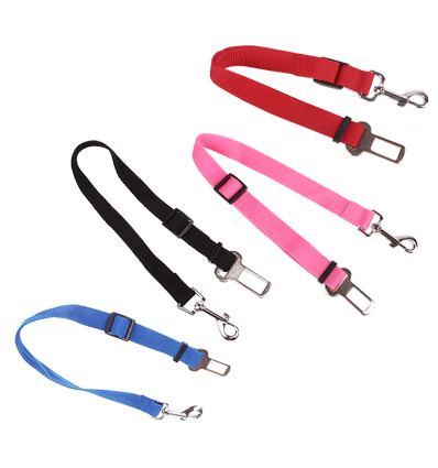 Enkel HundeSikkerhedssele W2.0*L40-60cm - Rød/Pink/Sort/Blå