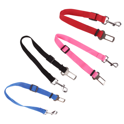 Billede af Enkelt Hundesikkerhedssele W2,5*L45-60cm - Rød/Pink/Sort/Blå