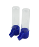 Blå Plastik Drikkeflaske - L13,5 cm x Ø4 cm