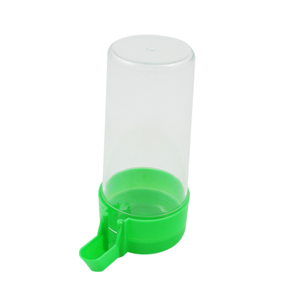 Grøn Plastik Drikkeflaske - L13 x Ø6 cm
