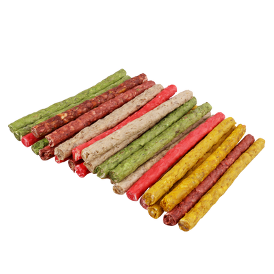 Munchy Sticks 02 - 12,5 x 0,9-1 cm Farve - 20 stk/Pose