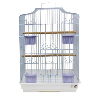 Billede af Fuglebur 36 - Hvid, 47,5 x 36 x 68 cm