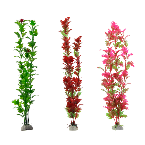 Enkeltgren Plastplante 03 - 40 cm, 3-Farve Mix