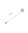 Termometer til akvarie med sugekop - L: 15cm, Farve: Hvid