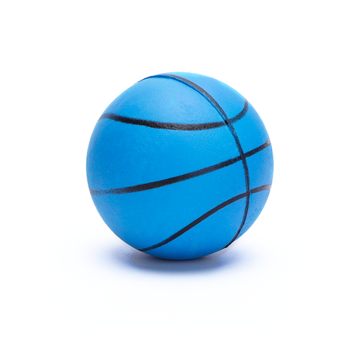 Gummiskum Basketball D6,3 cm - Fluorescerende Gul/Orange/Grøn/Blå