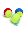 Gummi Skumbold - Tennis D9cm - Gul/Rød, Gul/Blå, Gul/Grøn