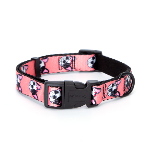 Termooverførsel Hundehalsbånd B2,0 x L30-50 cm - Blå/Pink/Grøn/Mørkeblå