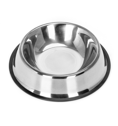 Hundeskål D15cm - Sølv