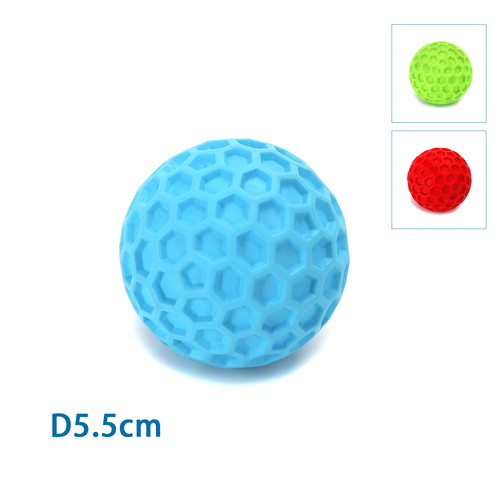 Lille bold - 5,5 cm - Blå/Grøn/Rød, Assorterede farver, 1 stk.