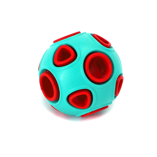 Lille Tyggebold D5cm - Blå/grøn/Rød/Gul, Assorterede farver, 1 stk.