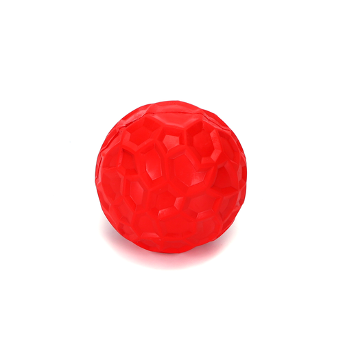 Lille murstensmønster foder bold - 6x5,6 cm - Blå/Grøn/Rød, assorteret 1 stk.