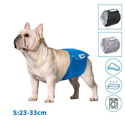 Billede af Genanvendelige Hanhundebleer - S (23-33 cm) - Grå/Sort/Blå
