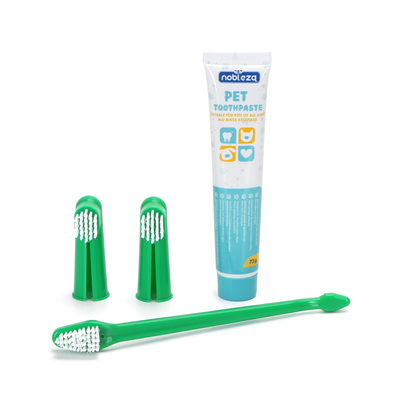 Billede af Tandplejesæt: 70g Tandpasta & 3 Tandbørster