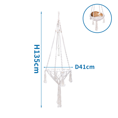 Hængekøje - H135cm x D41cm - Hvid