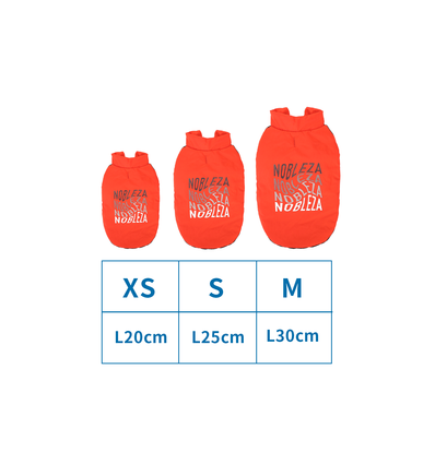 Kontrastfarvet Bomuld Hundesweater - Orange/Grøn/Lilla, Størrelser: XS (20cm) / S (25cm) / M (30cm)