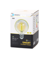 Smart LED Filament pære G95 6W CCT E27 - Klar