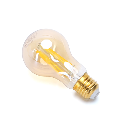 Smart LED Filament pære A60 - E27 6W CCT/Amber - 6-pak