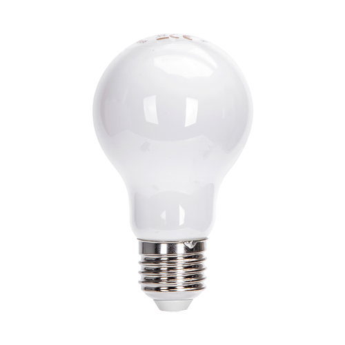 Mælkehvid Lampeskærm Filament A60 - 6W, E27, 6500K
