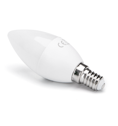 Outlet: Aigostar LED A5 C37 7W, E14 fatning - 3000K