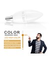 Outlet: Aigostar LED A5 C37 7W, E14 fatning - 3000K