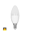 Aigostar LED A5 C37 7W, E14 fatning - 3000K, Sæt af 5 stykker