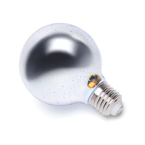 LED Filament pære 3D effekt - E27 2W 1800K