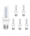 Aigostar LED lamper 4W E27 sæt med 3 - 20 x LED sparepære form, 30W, 320Lm, Energi A+, kold hvid 6400K (dagslys)