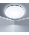 24W LED Fugtbestandigt Loftlys - 6500K, IP54