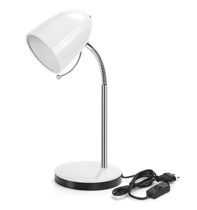 Aigostar Wave - Bordlampe Fleksibel, H280mm, Hvid