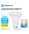 LED A5 GU10 4.9W COB 3000K