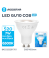 LED A5 GU10 7W COB - 6500K