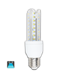 Aigostar LED B5 T3 3U 9W, E27 fatning - 6400K, Sæt med 5 stk.