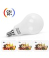 Aigostar LED A5 A60 7W, E14 fatning - 6400K, Sæt med 5 stykker