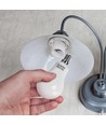 Aigostar LED A5 A60 7W, E14 fatning - 6400K, Sæt med 5 stykker