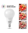Aigostar LED-lampe, A5 - A60, E14, 8W, 6400K, 680lm, Erstatter 53W, Sæt af 5 stk