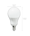 Aigostar LED-lampe, A5 - A60, E14, 8W, 6400K, 680lm, Erstatter 53W, Sæt af 5 stk