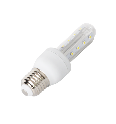 LED B5 T3 2U 8W 3000K - HEWEC