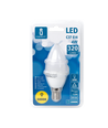 Aigostar LED-lampe 5 styk, A5 C37 4W - E14 fatning, dagslys 3000K