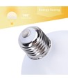 Aigostar LED lampe, XL G120 E27 - 20W erstatter 104W, 3000K varm hvidt lys