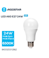 Outlet: LED A5 A60 E27 - 24W 6500K