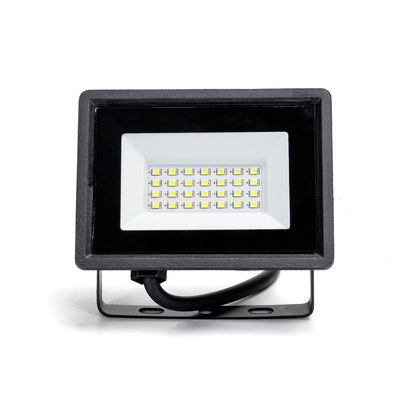 LED Projektør, 10W, 6500K, Sort Støbt Aluminium, 22.5cm - Kulør : Kold