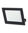 LED Projektør 50W 6500K/05 - Sort Støbt Aluminium - 22,5cm